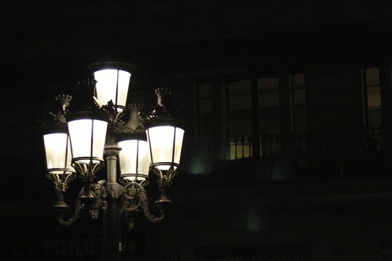 Dark Angel gas lamps