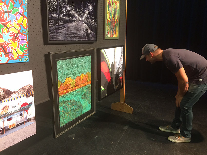 Jury week for the KVIE Art Auction PBS KVIE