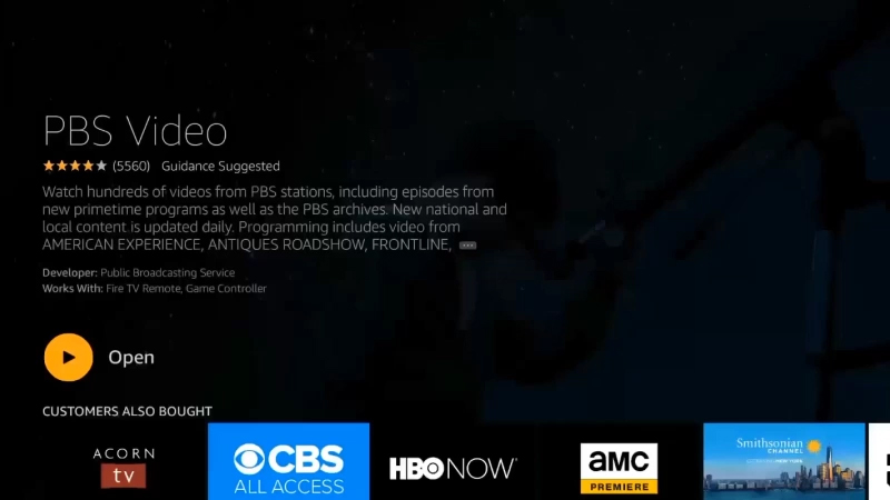 Animated Retreating Activation Code on Fire TV