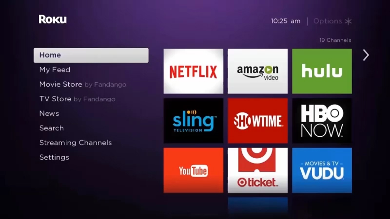 Animated Search PBS App on Roku