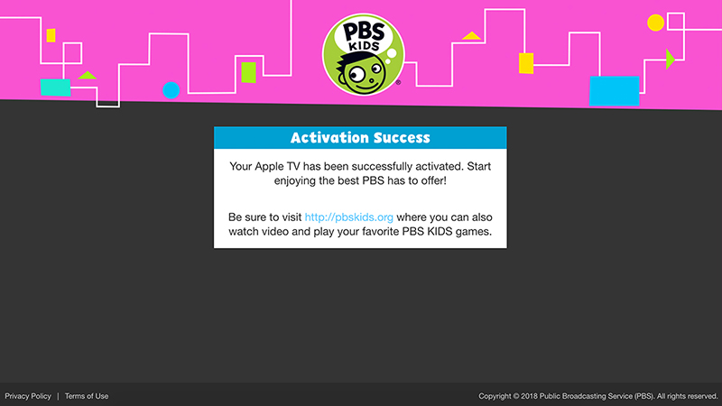 Success Activated PBS KIDS