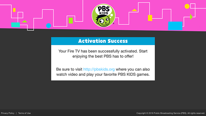 Success Activated PBS KIDS