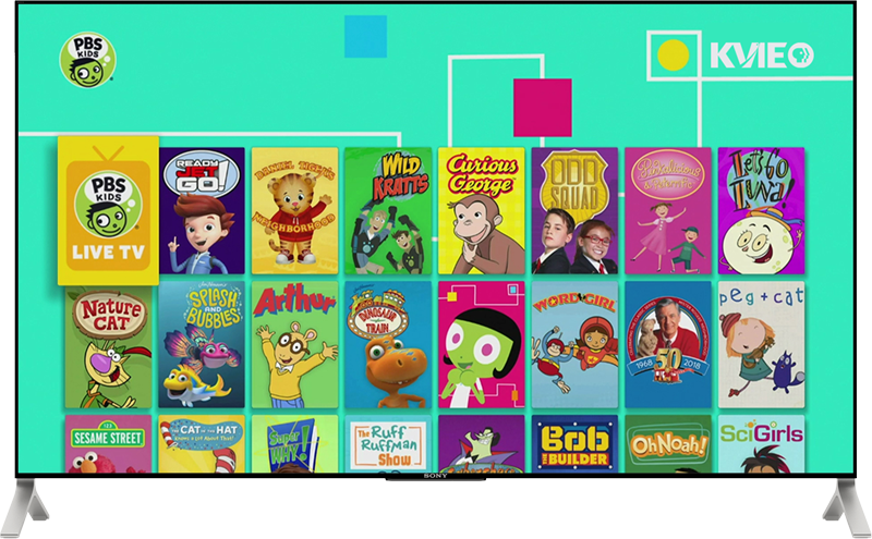 PBS KIDS app on TV with Fire TV