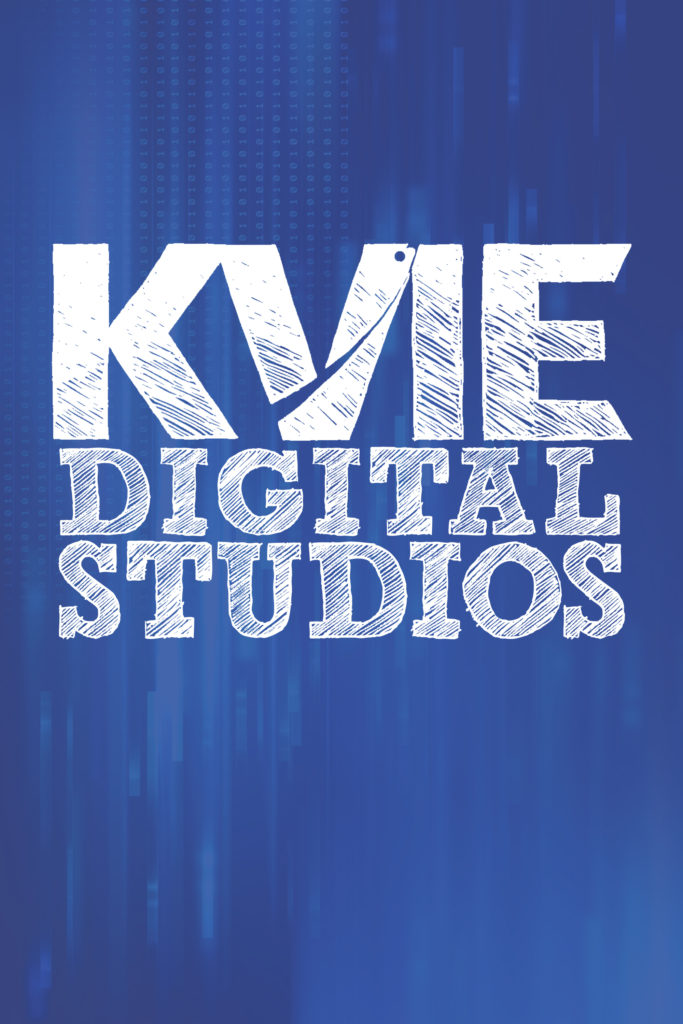 Stylized KVIE Digital Studios logo