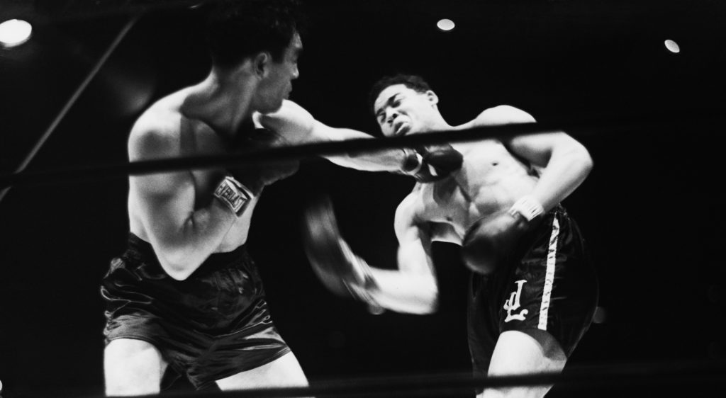 Max Schmeling And Joe Louis In Boxing Ma