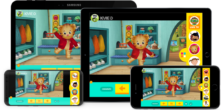 PBS Kids App on Mobile Devices