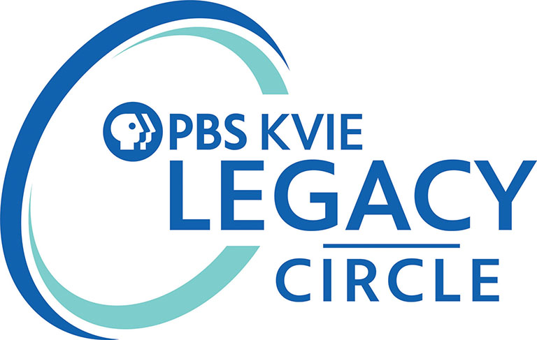 PBS KVIE Legacy Circle Logo