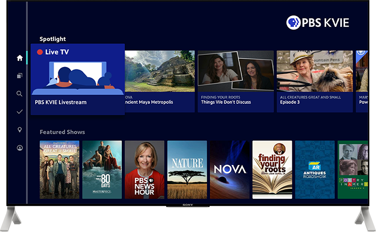 PBS App on Fire TV Device