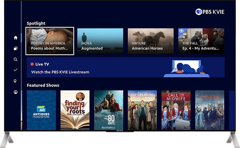 PBS App on Roku Device