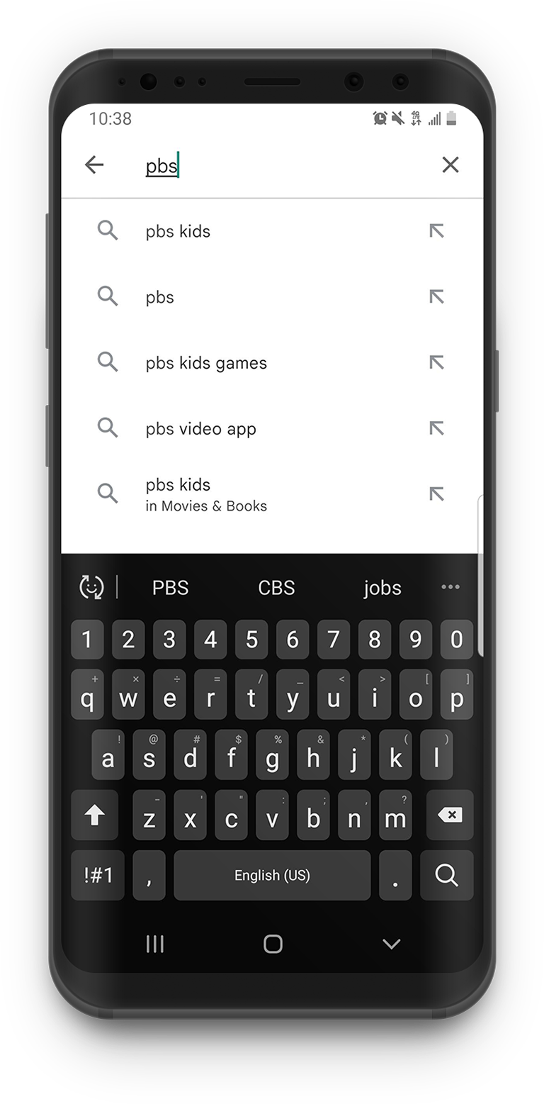 Search PBS App on Google Play