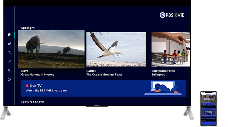 PBS App for Apple TV and iPhone