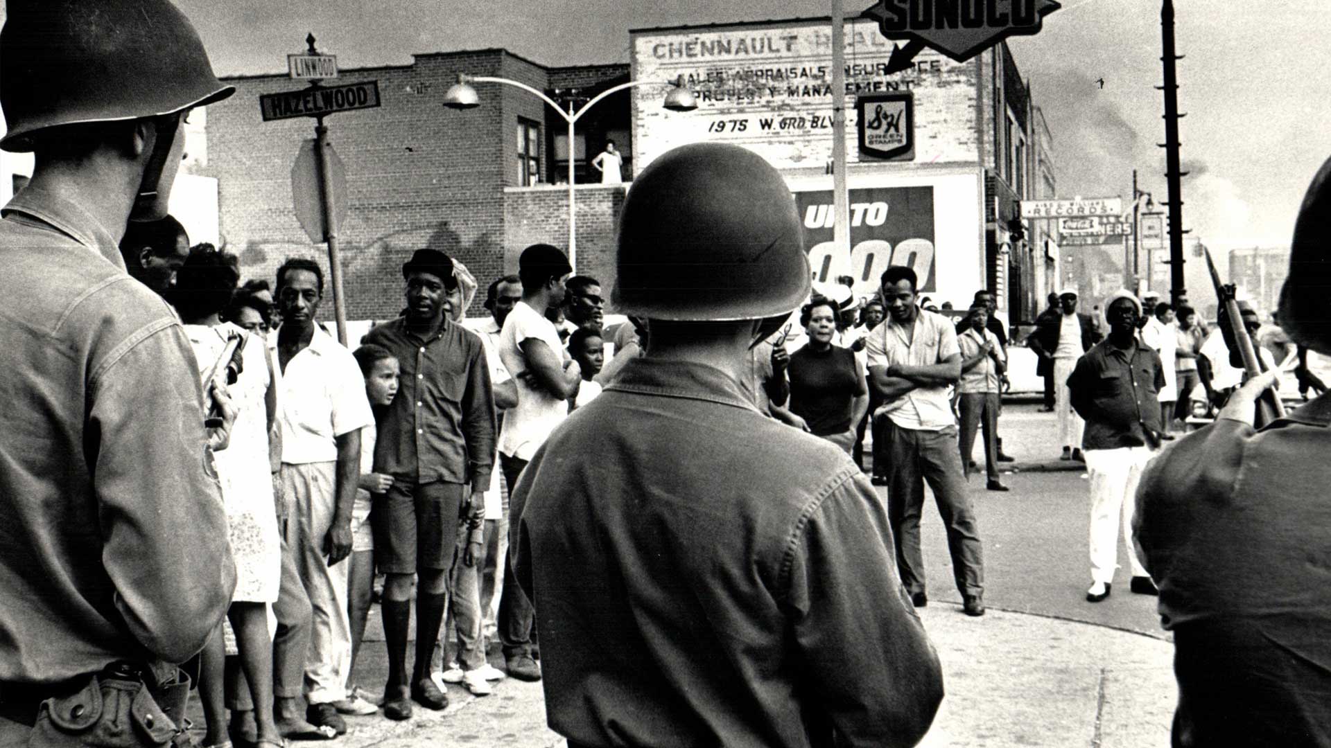 When US inner cities erupted in violence in 1967, LBJ created a commission to investigate.