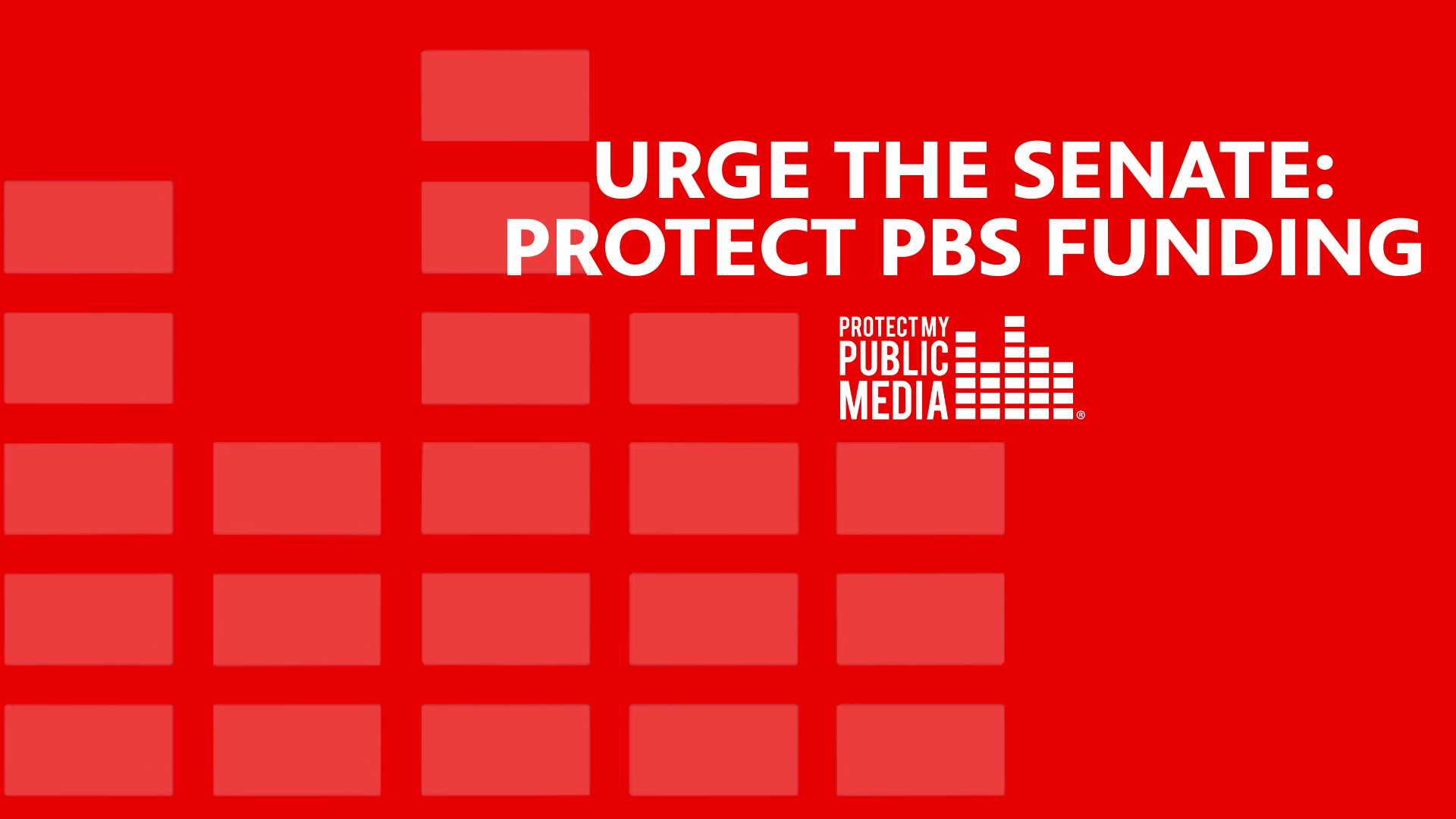 Urge The Senate: Protect PBS