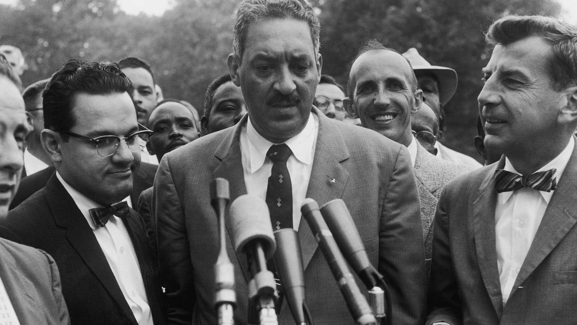 Explore the life and legacy of the nation’s first African American Supreme Court justice.