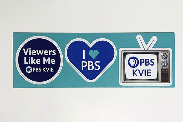 Member Reward Item: PBS KVIE Magnet Set