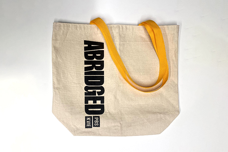 Member Reward Item: Abridged Tote Bag