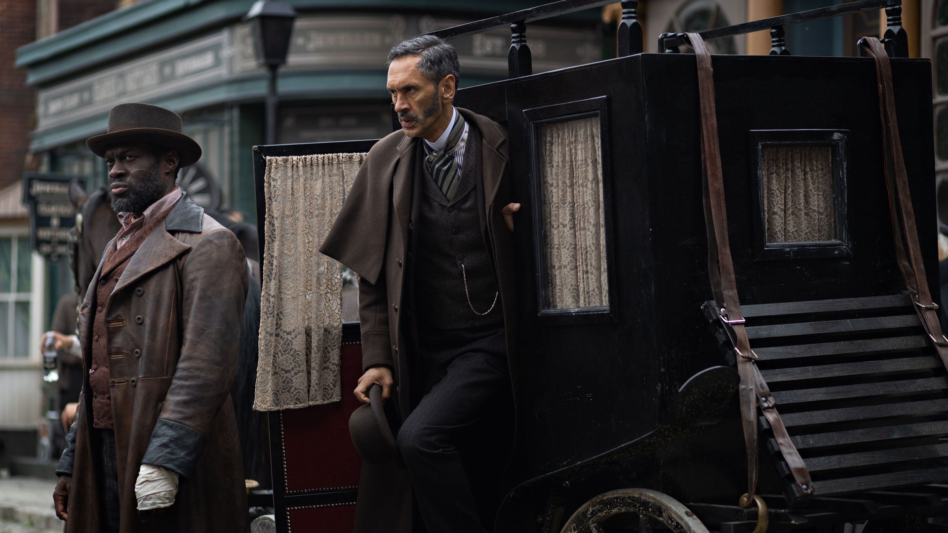 Miss Scarlet on Masterpiece