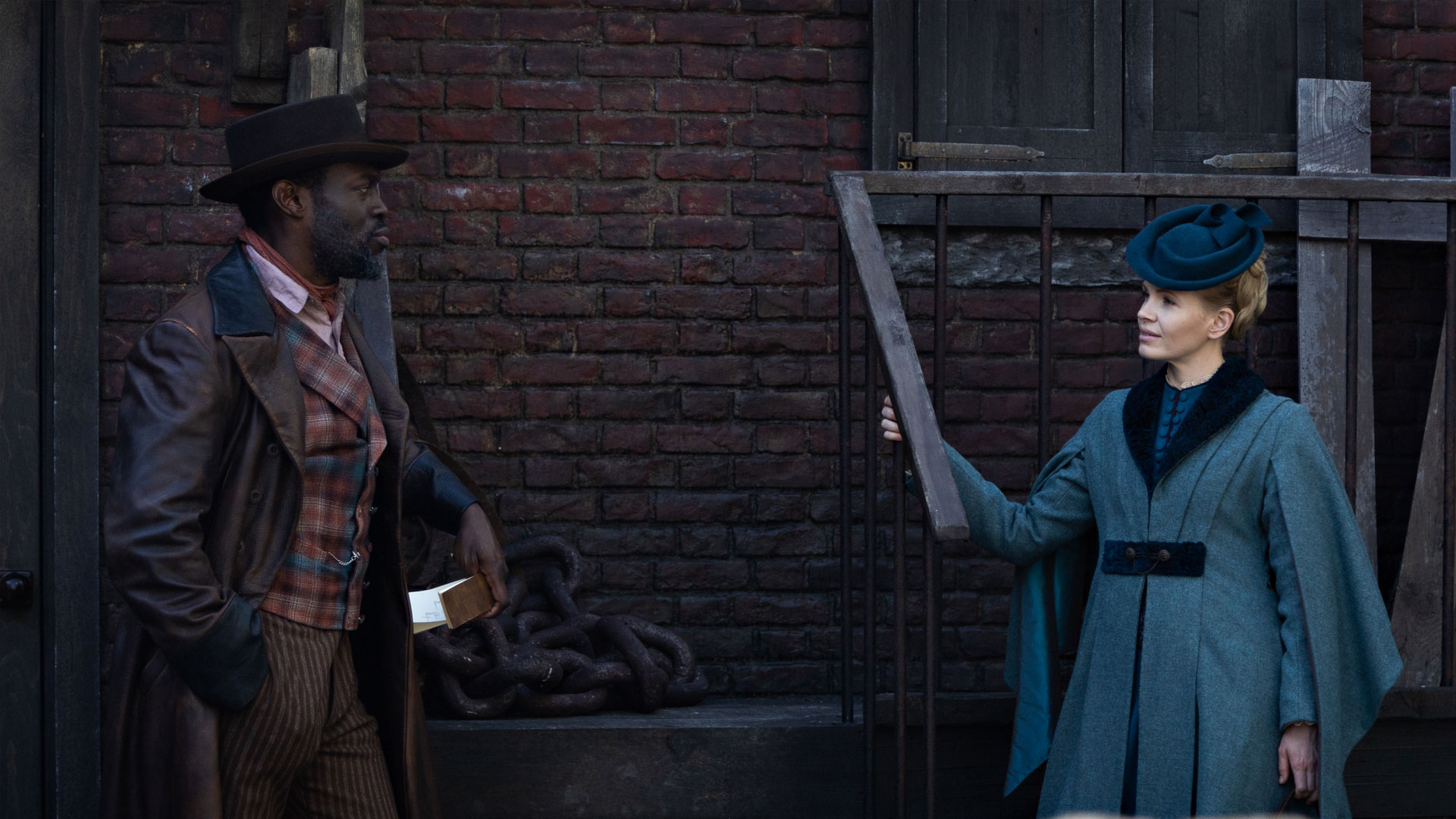 Miss Scarlet on Masterpiece