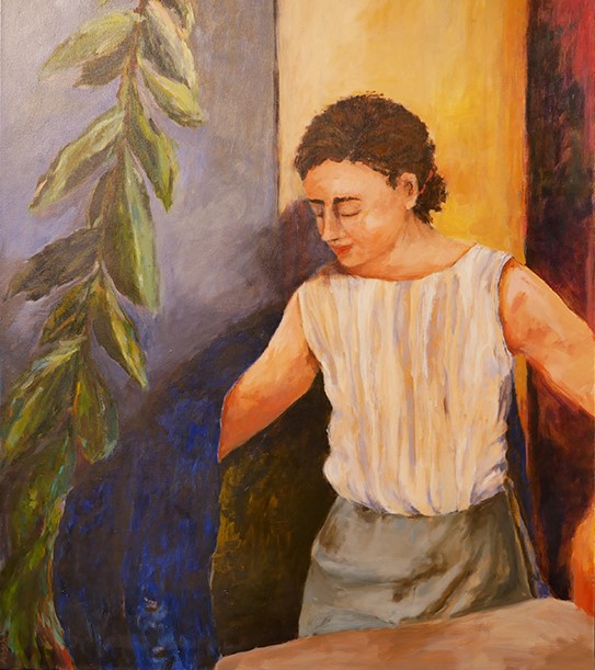 Blue Coat, Green Plant