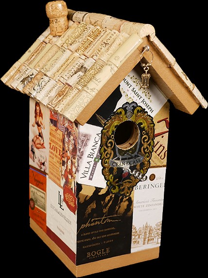 Wine Lovers Birdhouse