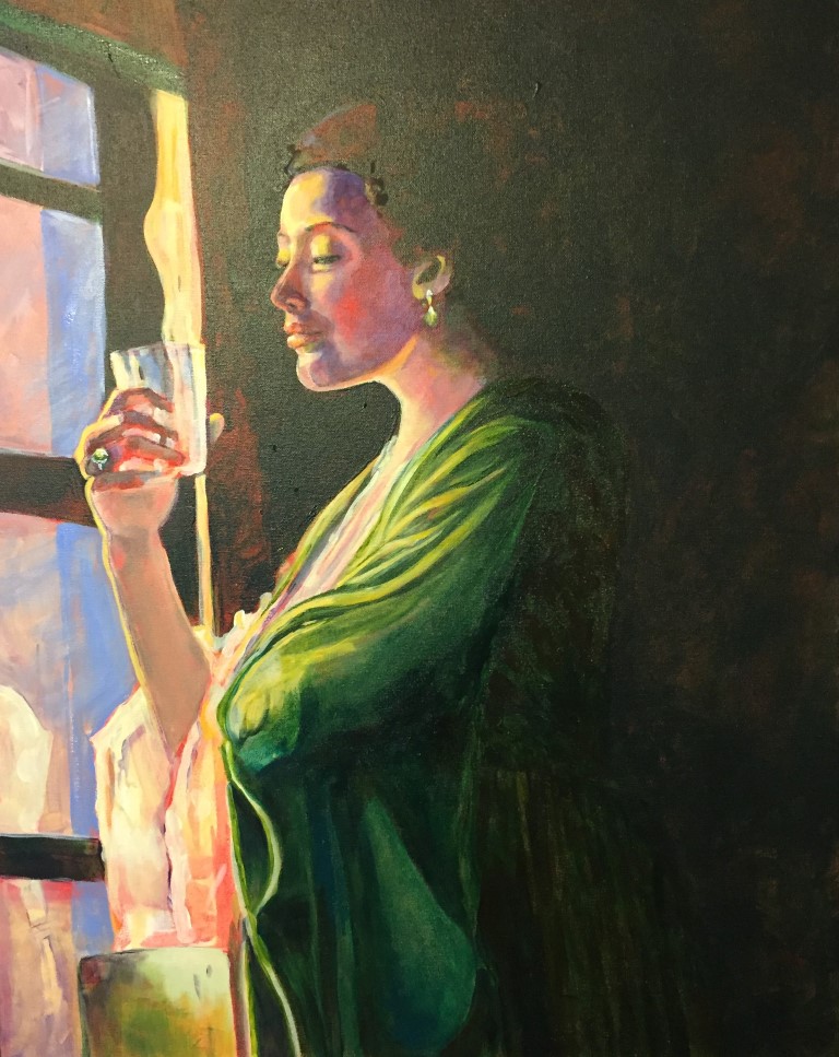 Contemplation in Jade