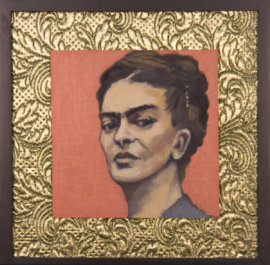 1C - $550  Frida, XII  Roseanne Burke  (Oil - 13x13)